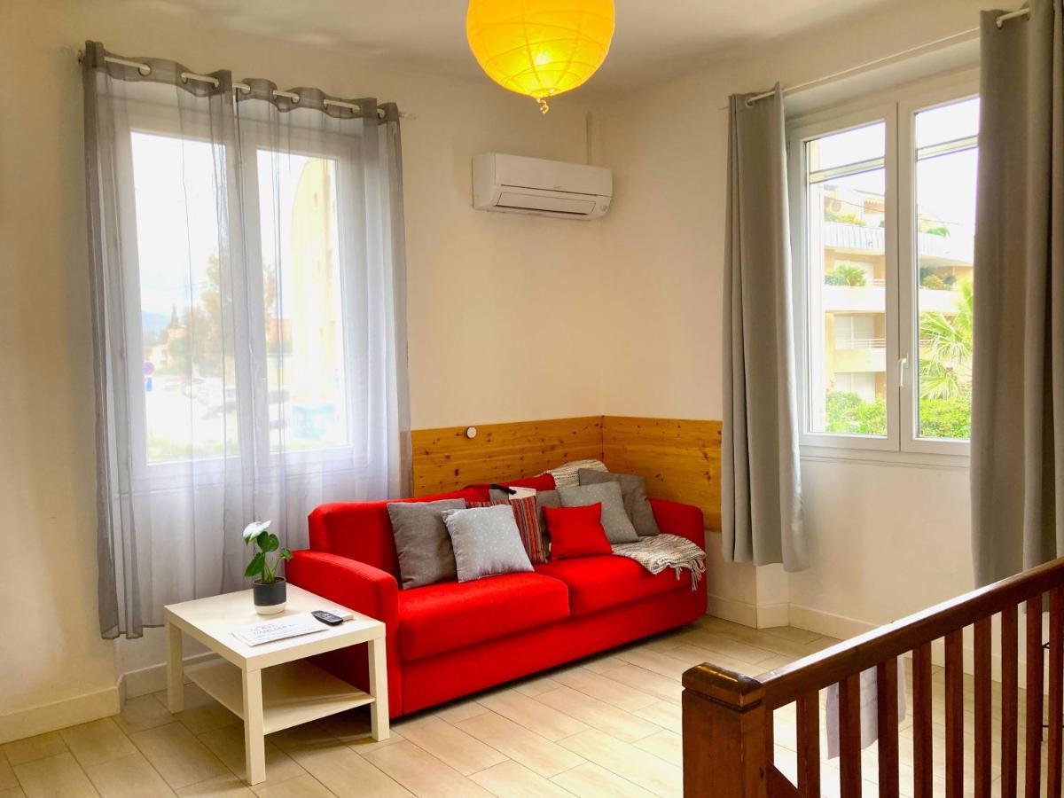 Blue Summer Vibes Duplex Studio For 4P, Ac, Sea View, Parking, Beach At 50M, Spa Access -3 La Ciotat Ngoại thất bức ảnh